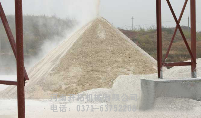 制砂生产线成品出料