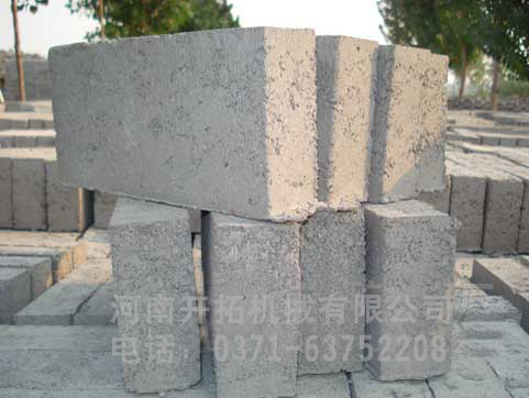 建筑垃圾破碎机制成品砖